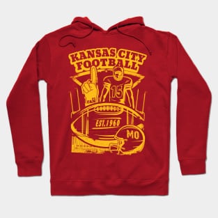 Kansas City Retro Vintage KC Football Missouri 2021 Gift Hoodie